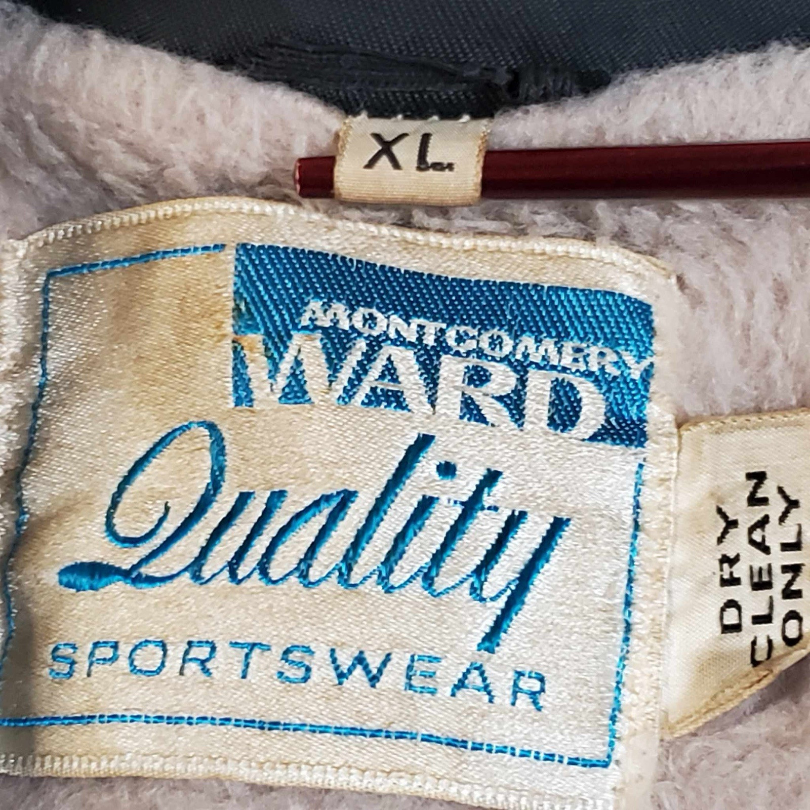 Vintage 70’s 80’s Montgomery Ward Quality Sportswear Jacket Lined Plaid XL RARE