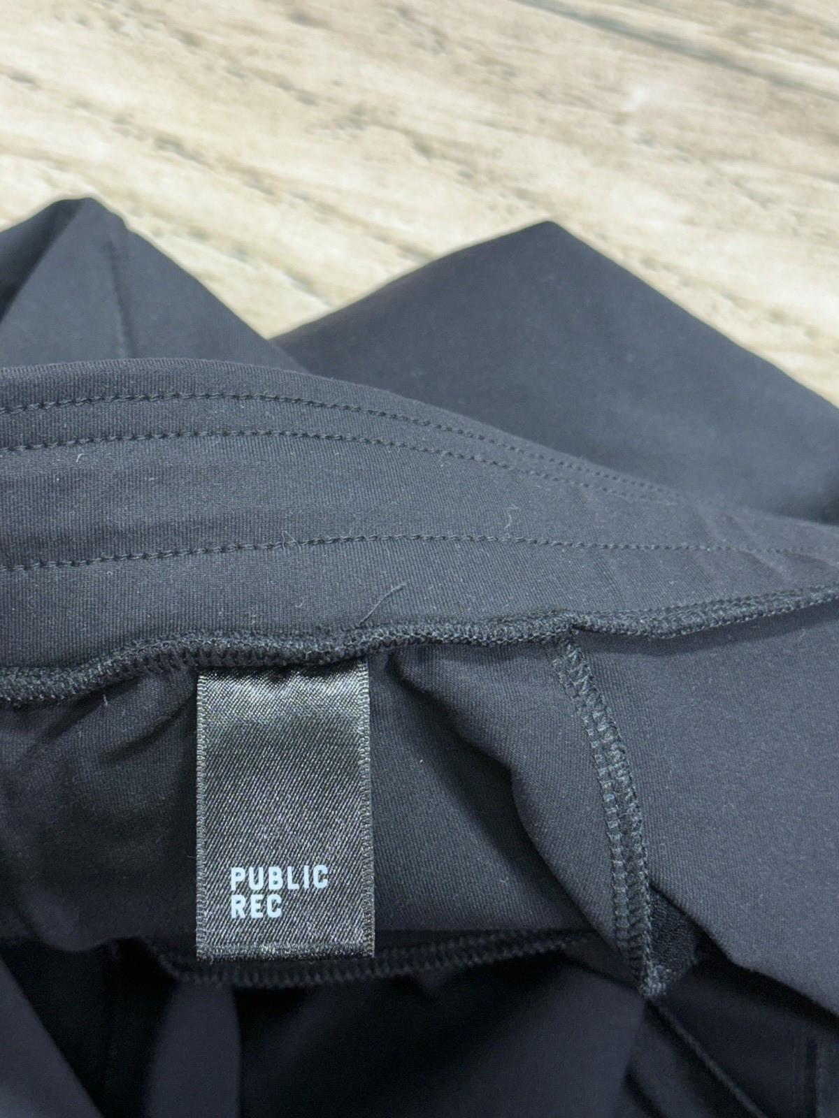 Public Rec All Day Everyday Pants Mens 44×30 Black Jogger Drawstring Stretch