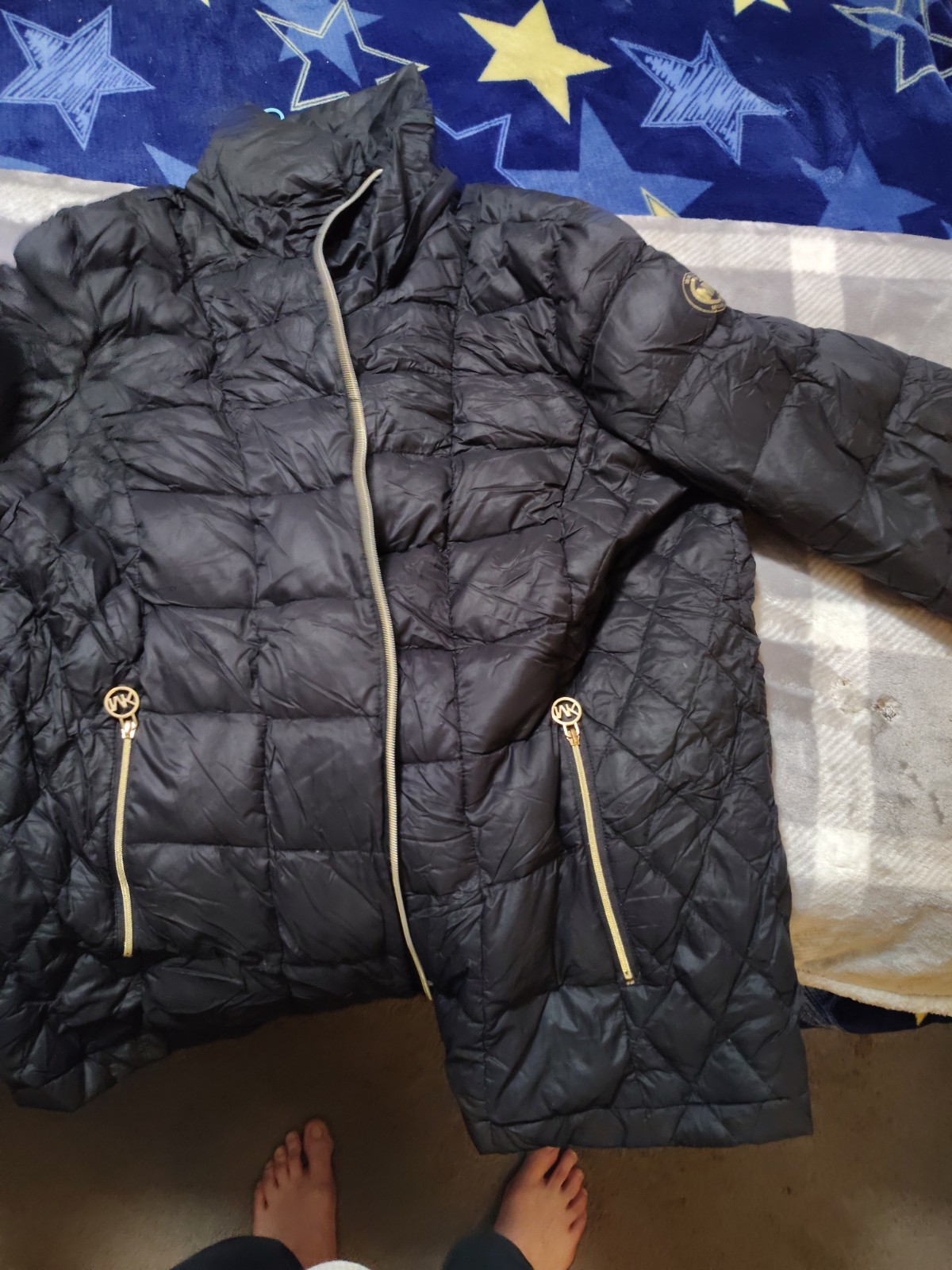 Michael Michael Kors Ultra Light Weight Down Coat Woman’s Small
