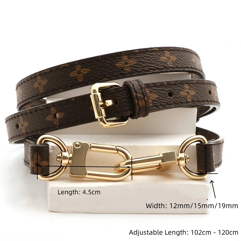 100% Genuine Leather Bag Strap for Metis Bags Shoulder Straps Adjustable