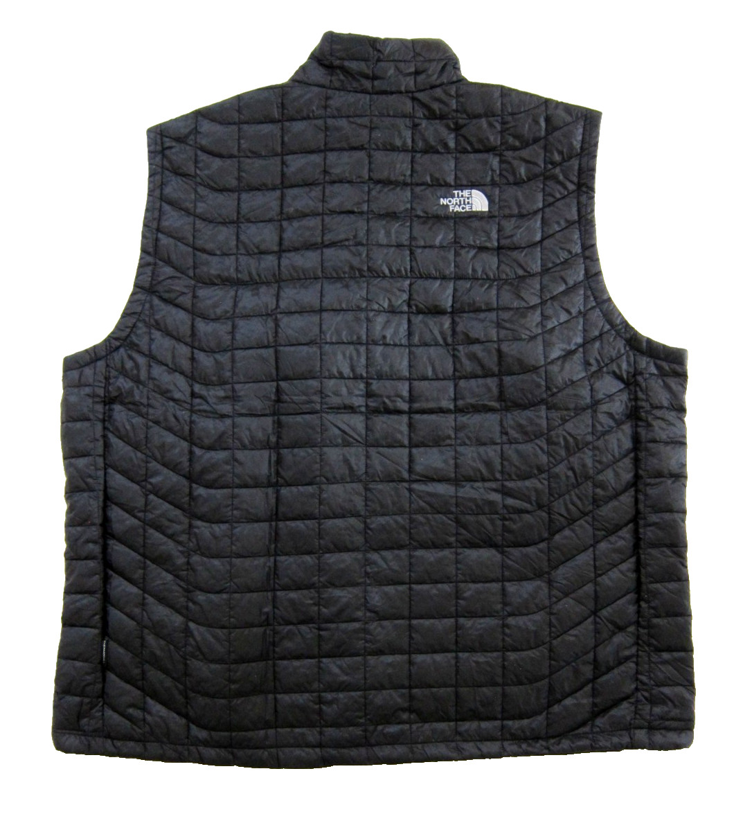 NWT The North Face Black Quilted Thermoball Trek Lightweight Zip Vest Men XXL