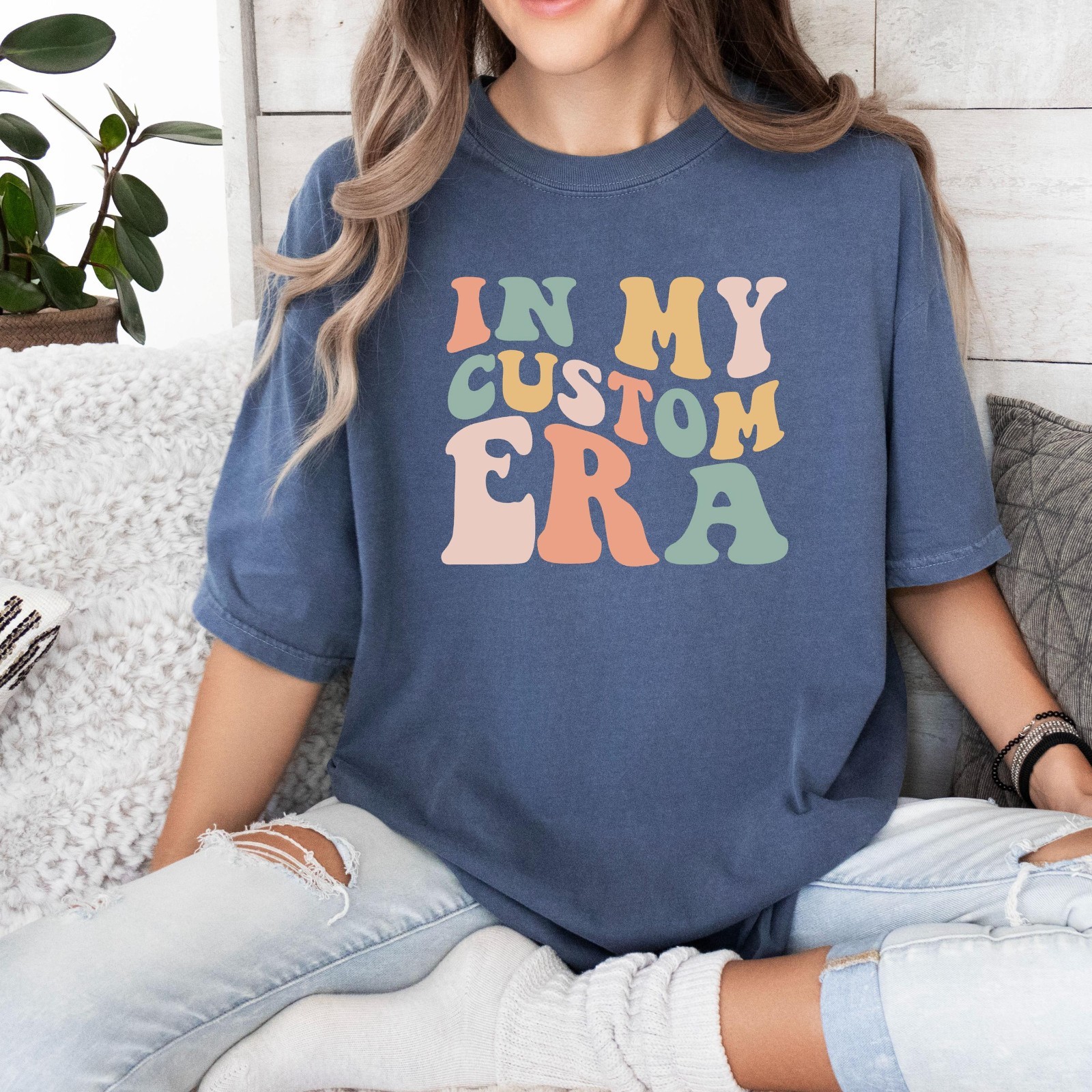In My Custom Era Personalized T-Shirt Custom Name Gift Unisex Graphic Tee