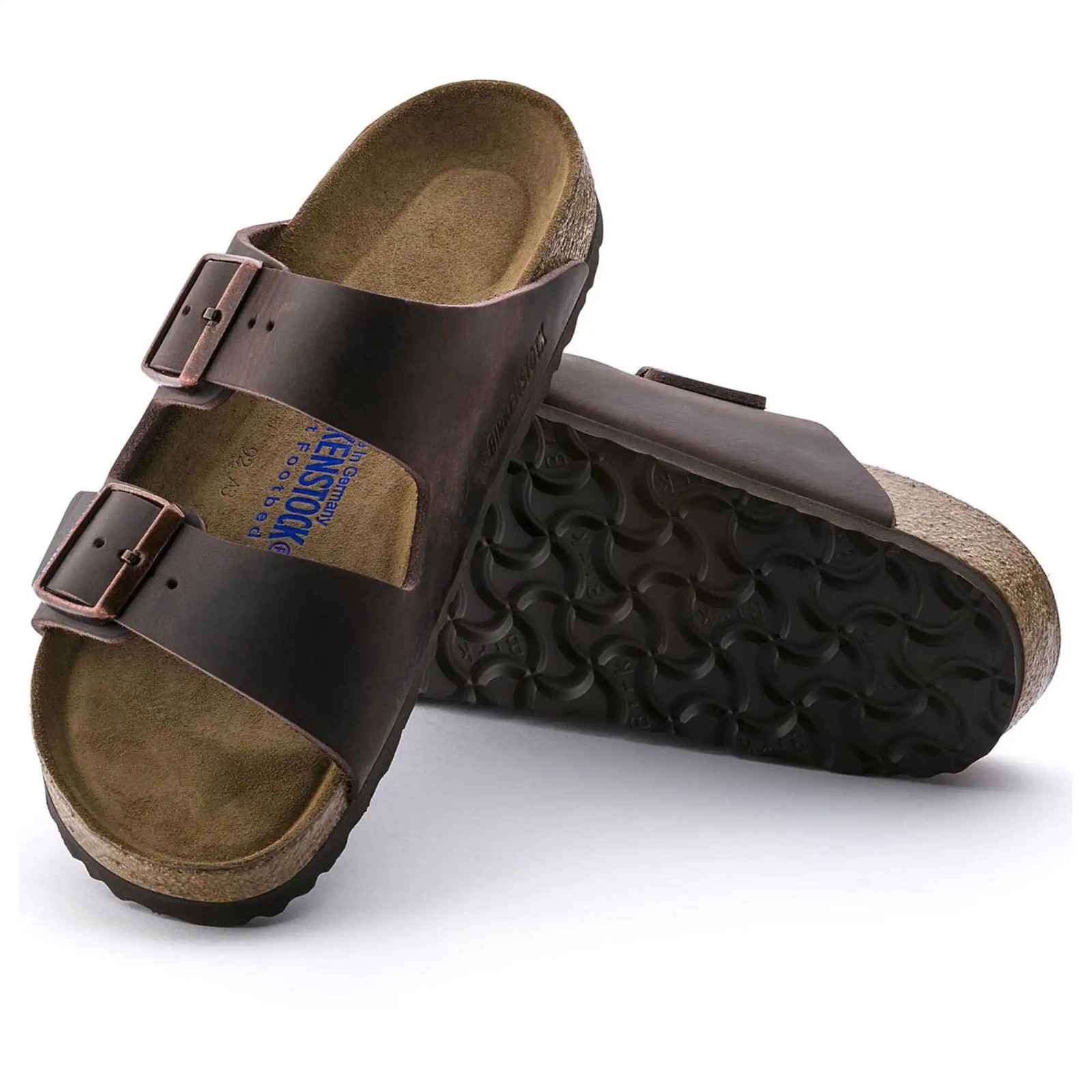Birkenstock Arizona Soft Footbed Oiled Leather Unisex Sandals Sizes 6-12