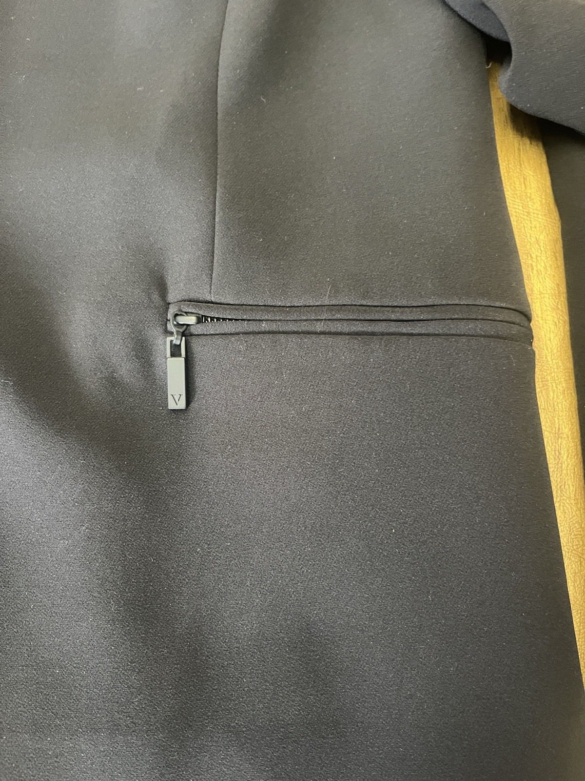 Vince Camuto Sophisticated Black Classic Blazer, Zip Pockets, All Seasons, Sz 10