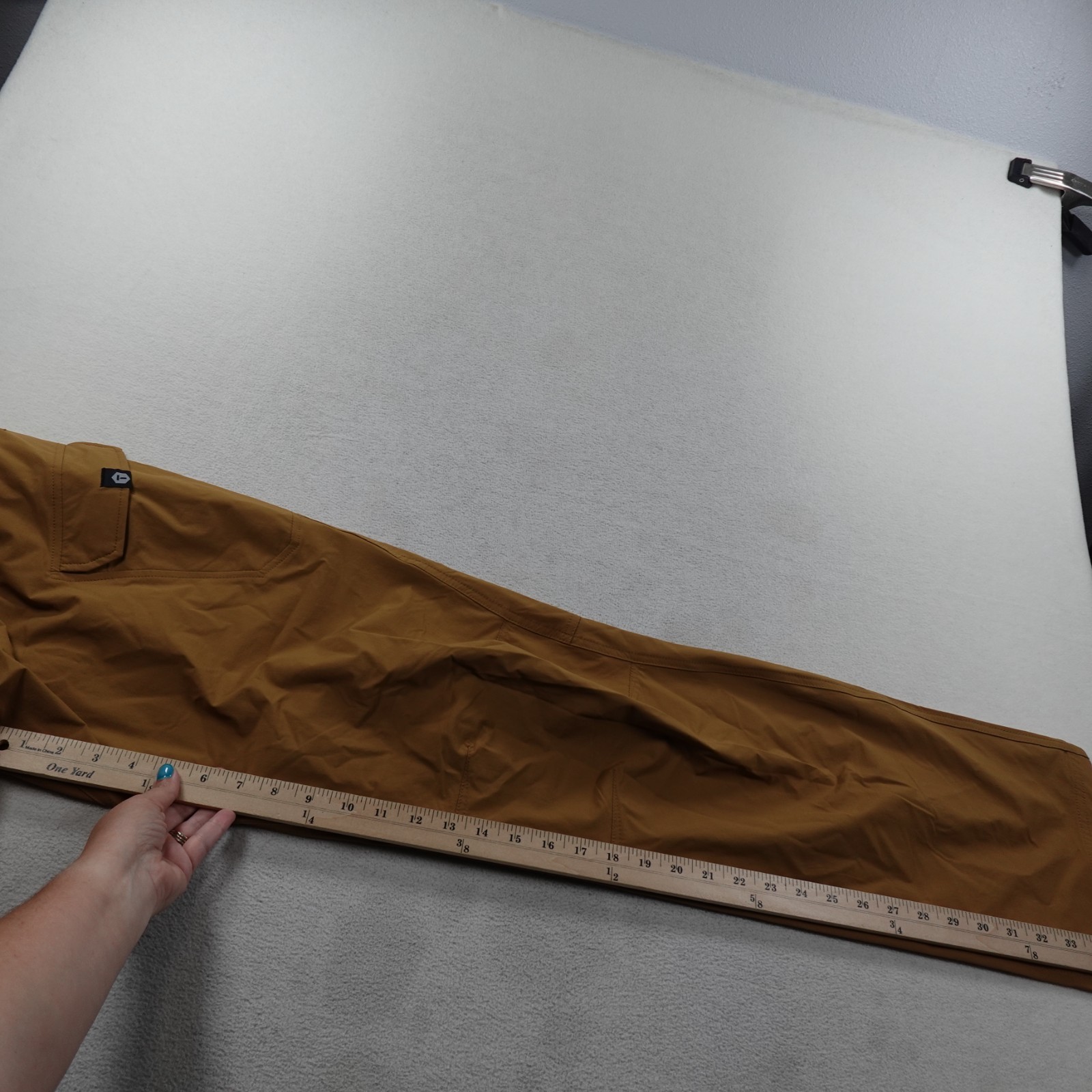 Truewerk T1 Werkpant Pants Mens 38 Brown Tech Cargo Work Performance Stretch NWT