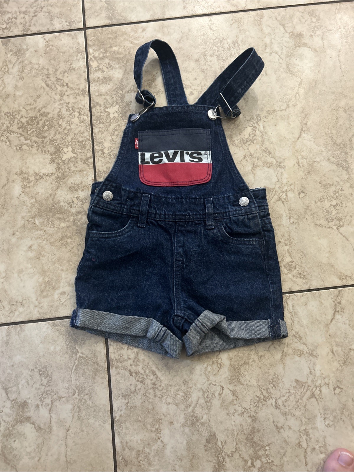Levi’s Overalls Shortall Girls 3T