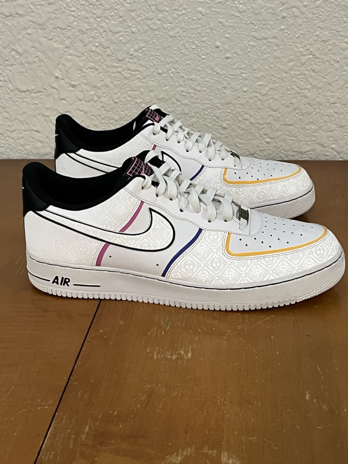 Nike Air Force 1 Low Day of the Dead Men’s Size 14 CT1138-100