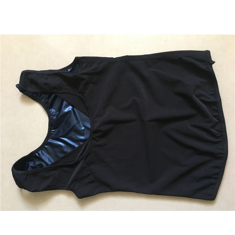 Women Sauna Suit Shirt Sweat Heat Trapping Shapewear Slimmer Body Shaper Vest