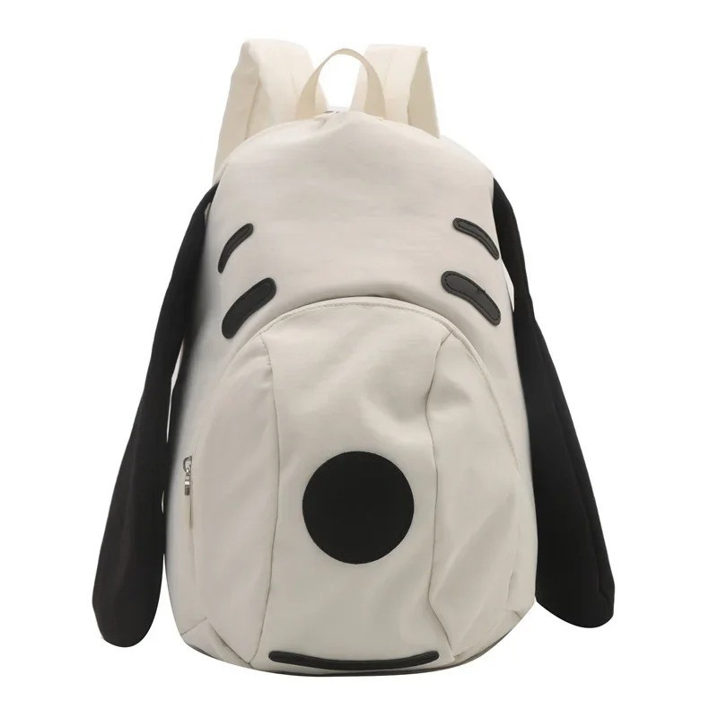 Cute Snoopy Anime Backpack Oxford Cloth Large Capacity Travel School Bag