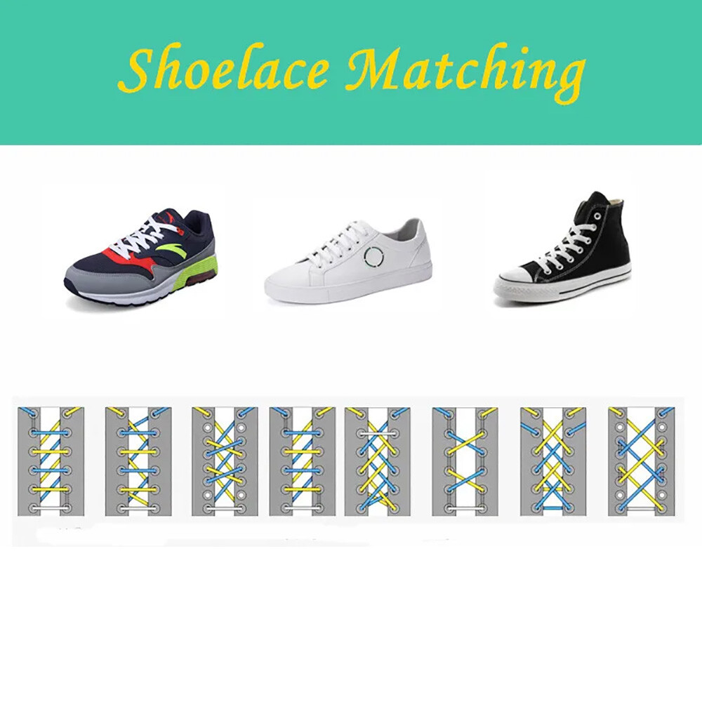 3M Reflective Round Rope Shoe Laces Shoelaces Sneakers Athletic Sports Strings