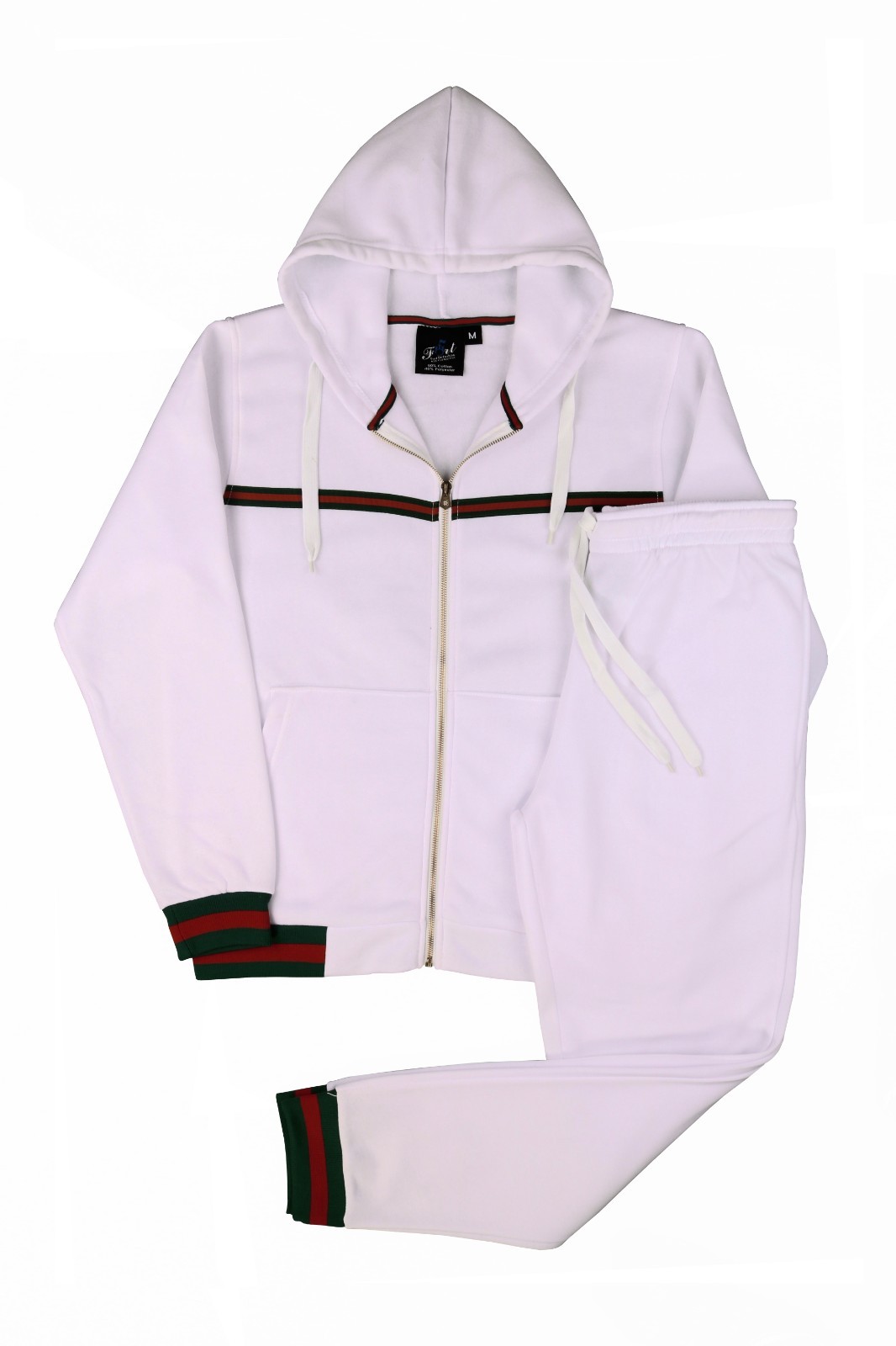 MEN DESIGNER STAR WARM FLEECE SWEATSUIT JOGGER BOTTOM S M L XL 2XL 3XL 4XL 5XL