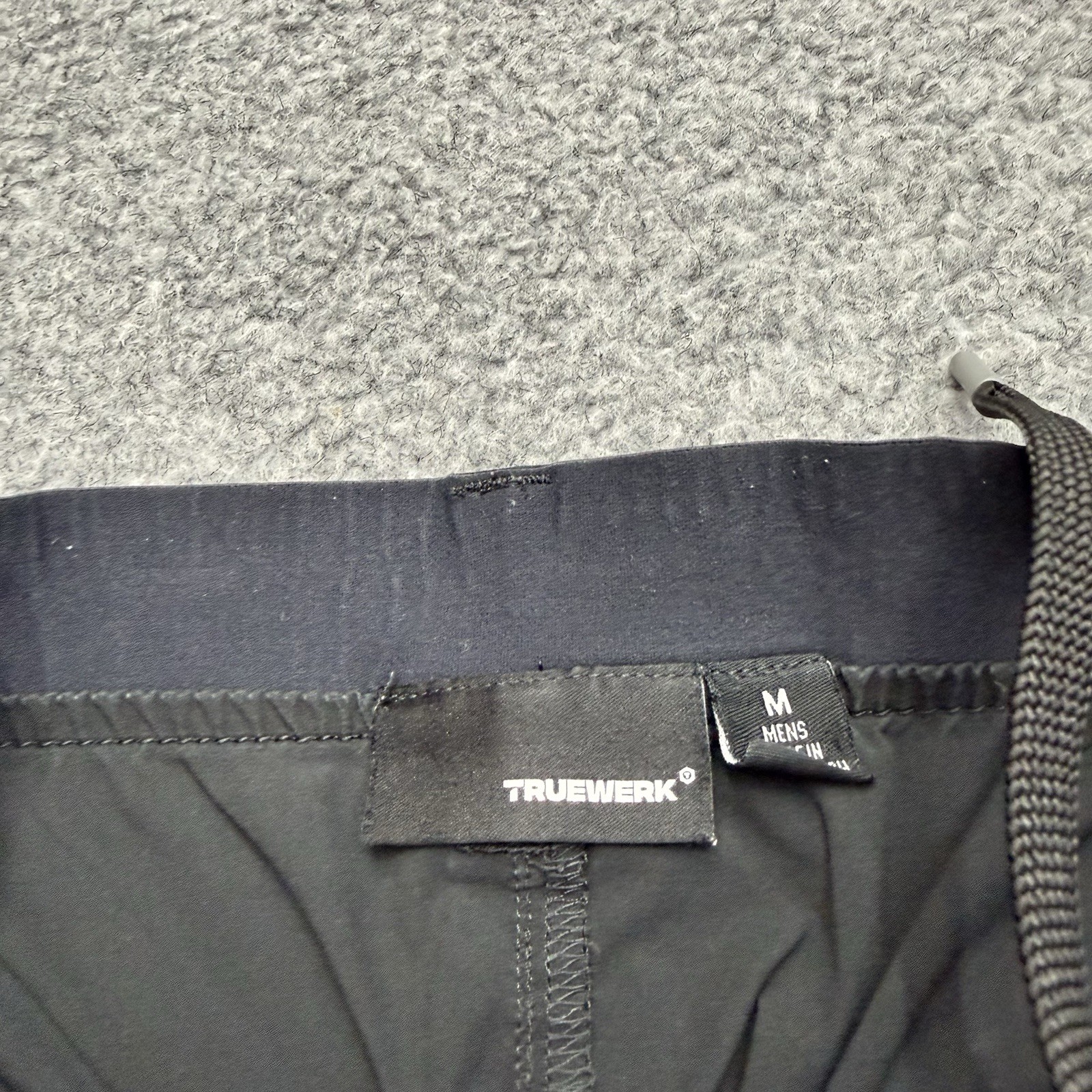Truewerk Cloud Shorts Mens Size Medium Black Performance Tech Utility