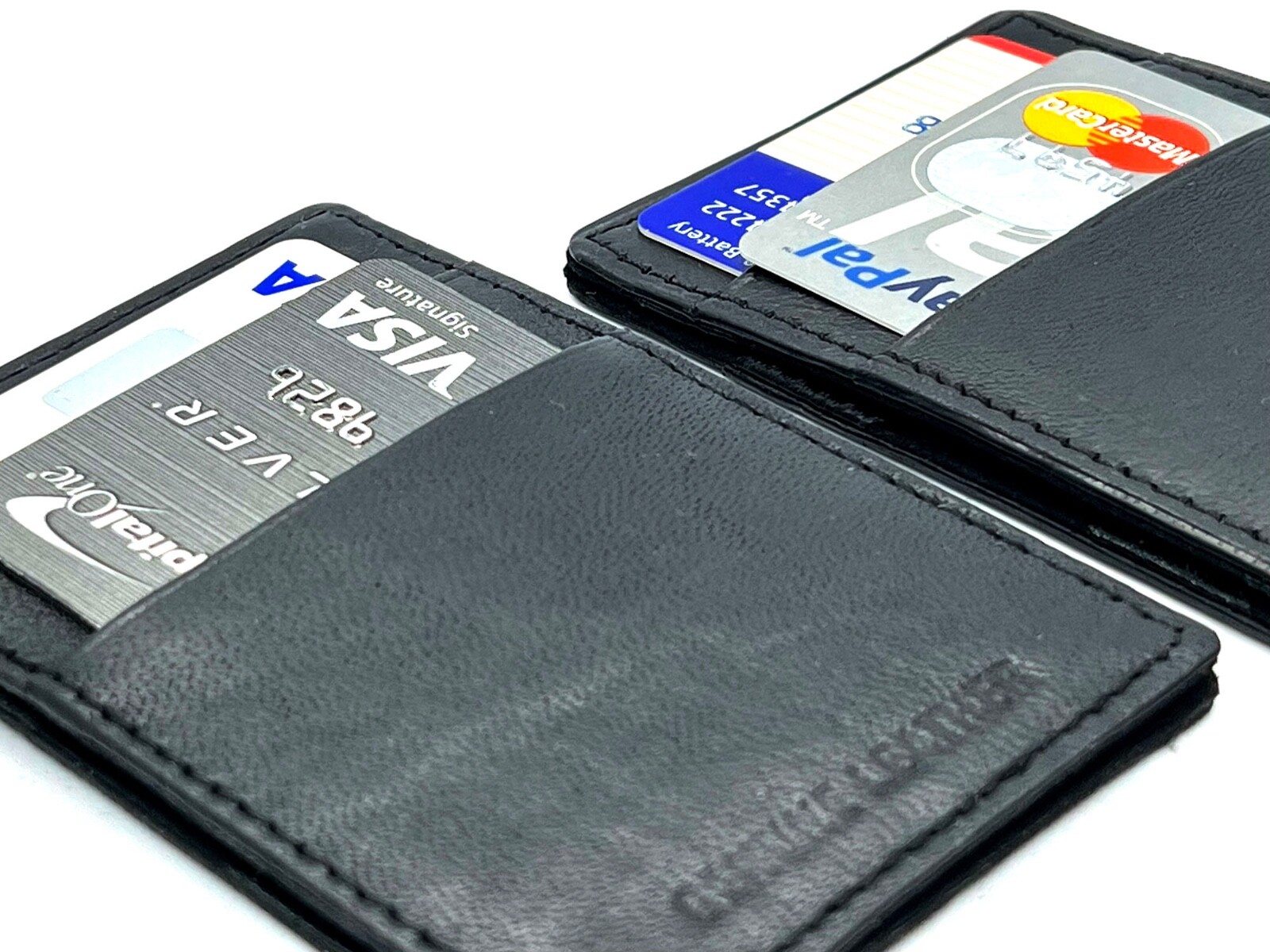Genuine Leather Magic Wallet Money Cards Holder Fun Novelty Gift for Men Kids