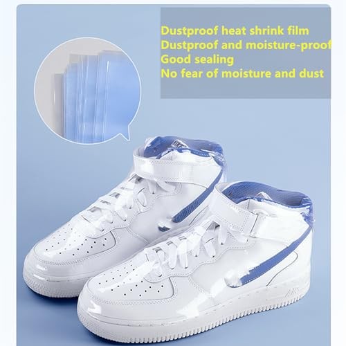200-Pack Shoe Shrink Wrap Bags – 11×18 Inches Sneaker Heat Shoe Bag-200pcs