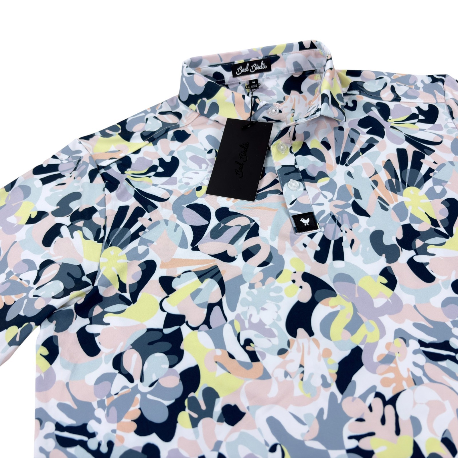 Bad Birdie Core Golf Polo Mens Size M, L, XL, 2XL SLIM FIT Savannah Swing NWT