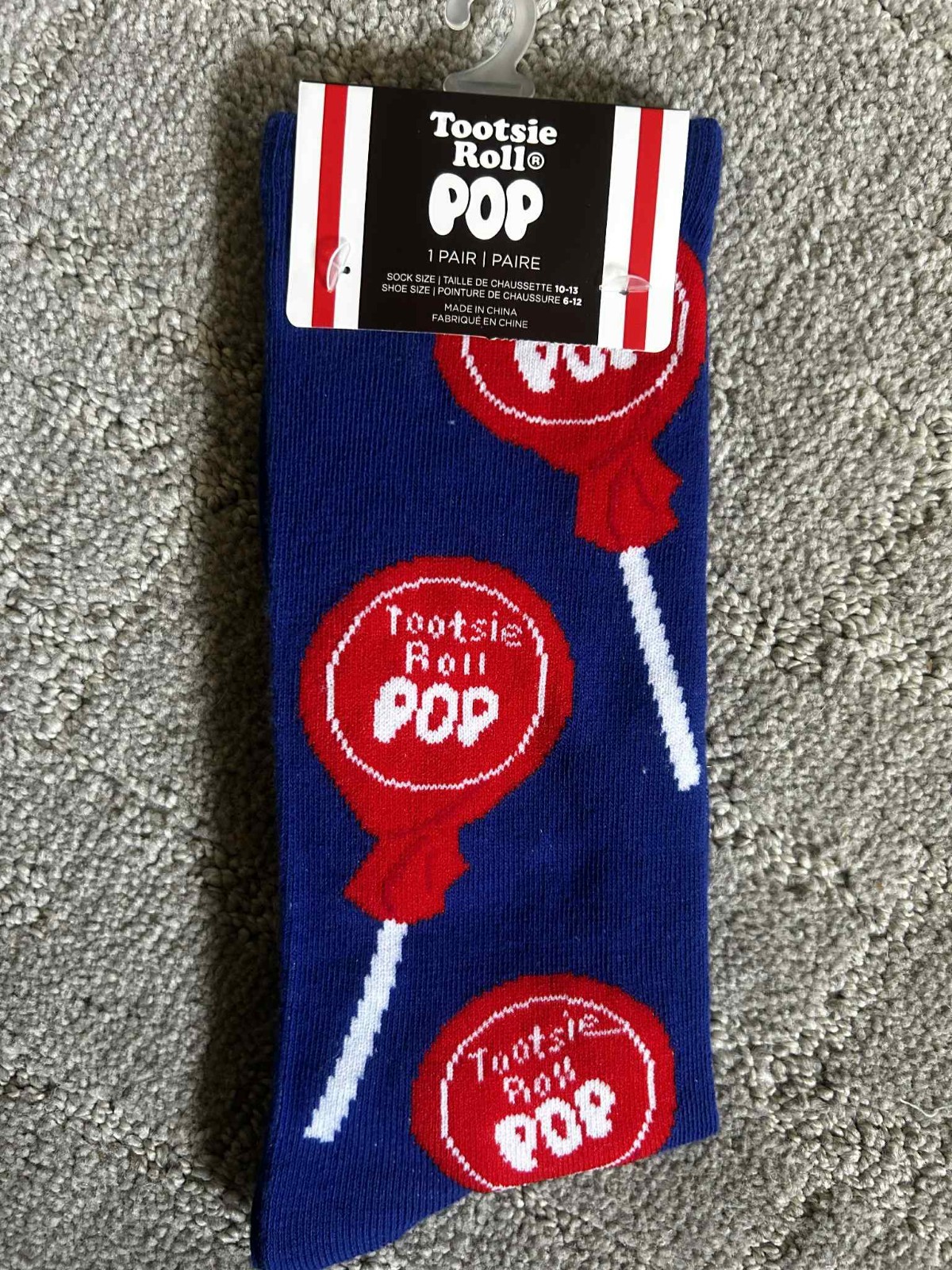 Novelty Crew Crazy Colorful Socks Candy Sweets Hot Tamale Bubble Gum Tootsie Pop
