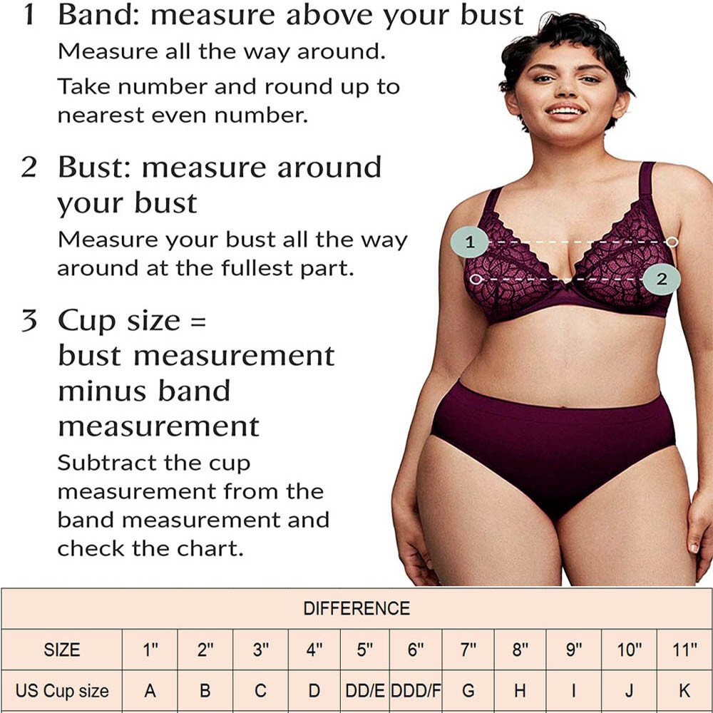 Women’s Sports Bra, Spot Comfort, Maximum Support, High-Impact Sports Bra 34-50