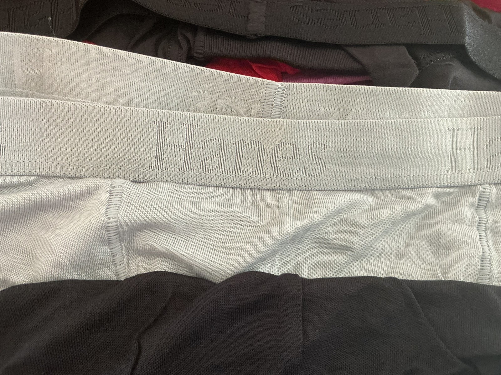 Hanes Originals Women’s SuperSoft Boxer Briefs Underwear 6 pk Breathable Stretch