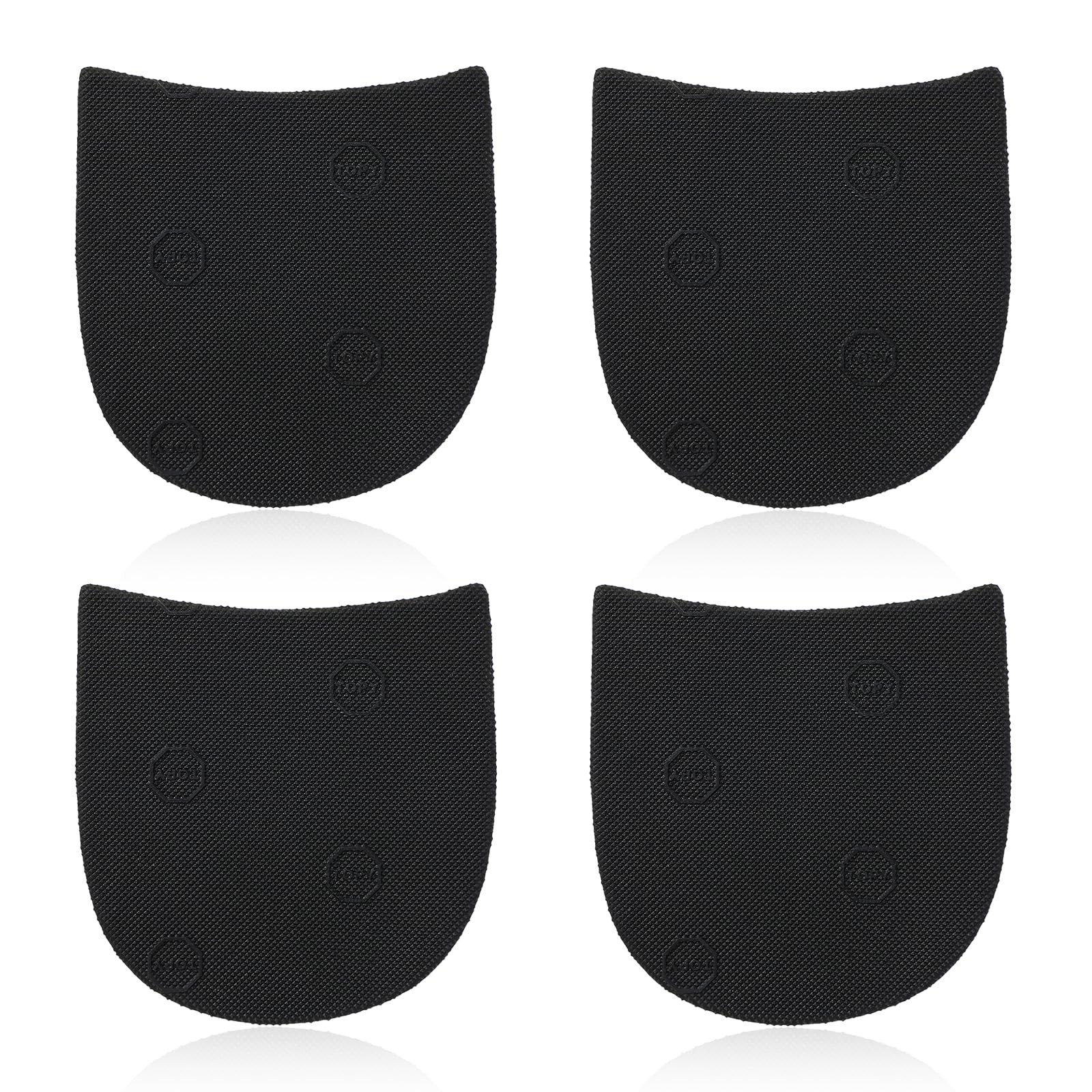 2 Pairs Boot Heel Repair Kit, Cuttable Boot Heel Replacement, Anti-Slip Shoe …
