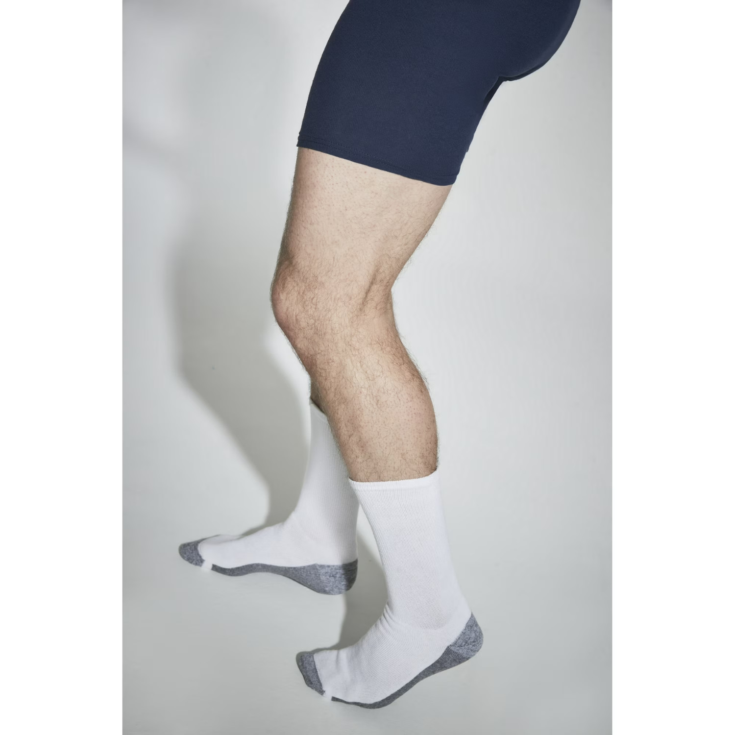 Hanes Double Tough Tube Socks for Men 12 Pack Over Calf, 6-12 Reg Size