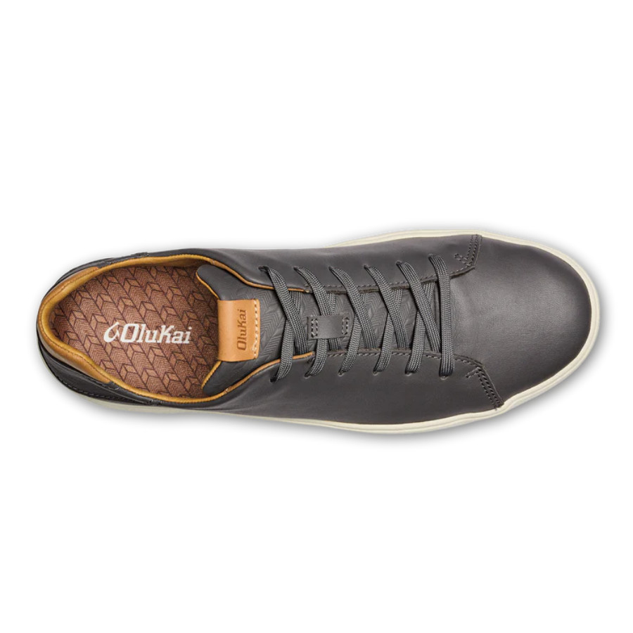 Olukai Lae‘ahi Lī ‘Ili Men’s Waterproof Leather Sneakers Brand New, Auth