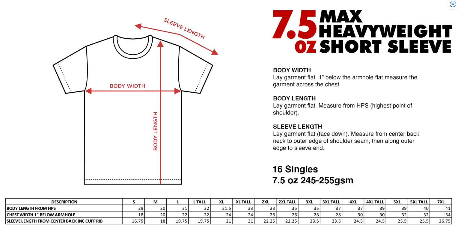 Shaka Wear Max Heavyweight Crewneck Plain Short Sleeves T-Shirts SHMHSS