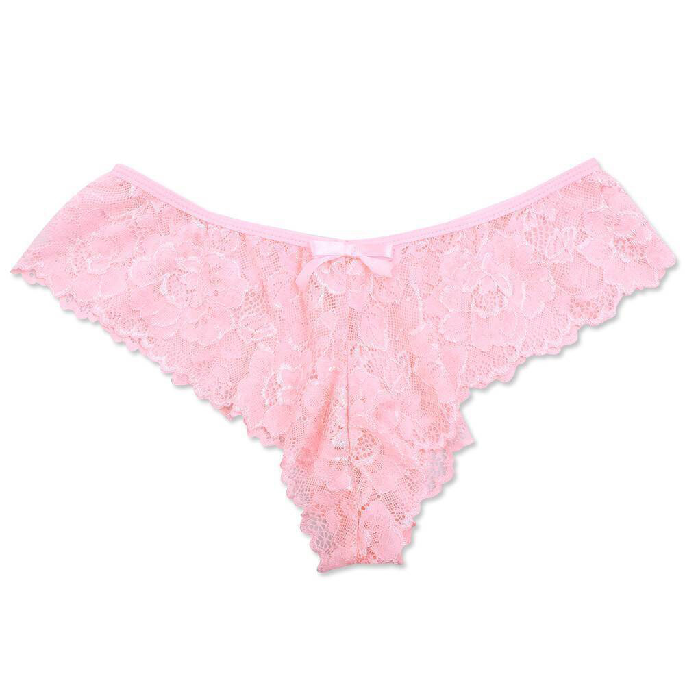 Women Sexy Lace Lingerie Nightwear Underwear Panties Brief Sleepwear Bra Set US