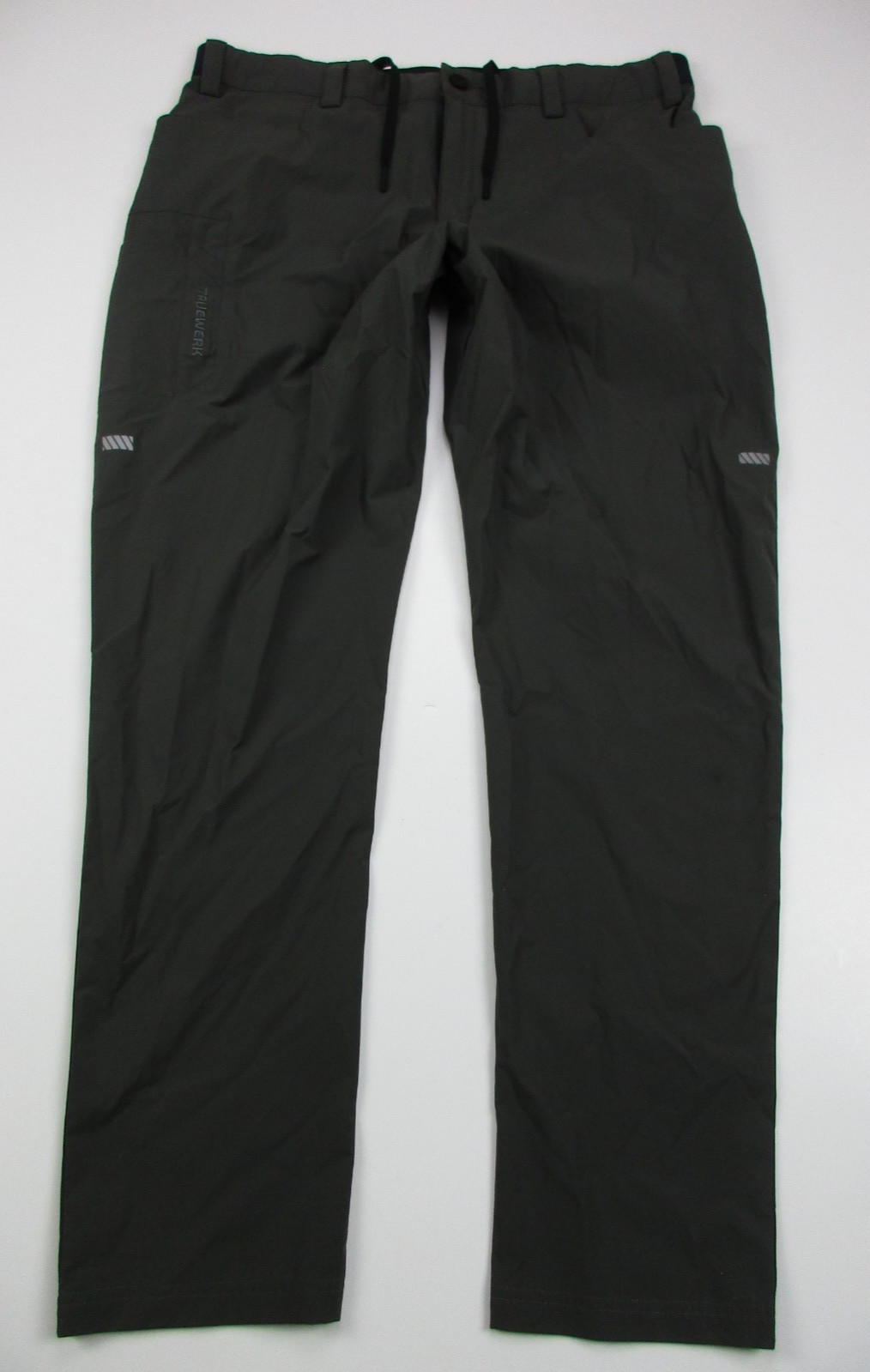Mens XL Truewerk Pants Cloud polyester gray lightweight