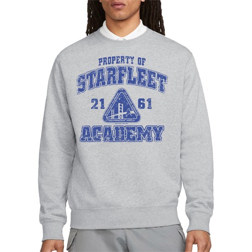 STAR TREK OLD SCHOOL Licensed Adult Pullover Crewneck Sweatshirt SM-3XL