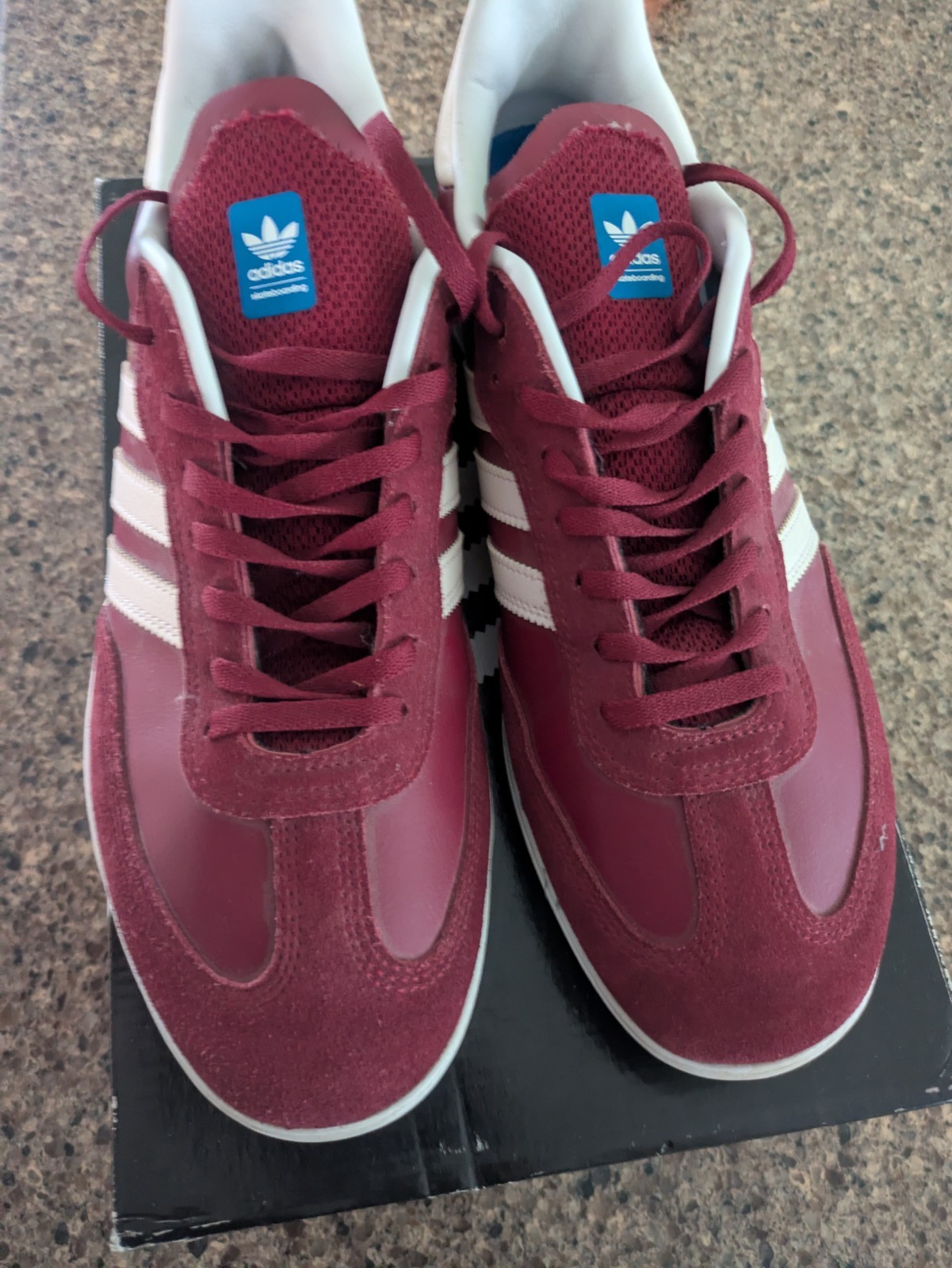 Adidas Samba ADV Burgundy – Size 12 (Mens) – PLEASE SEE DESCRIPTION