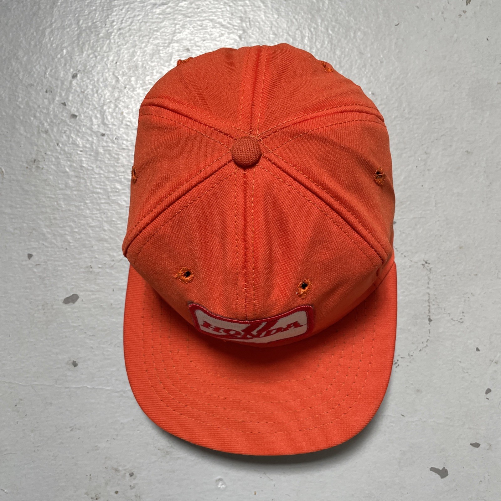 Vintage 1980s New Era Honda Car MotoX Bike Racking Flex Fit Cap M/L NOS NWOT