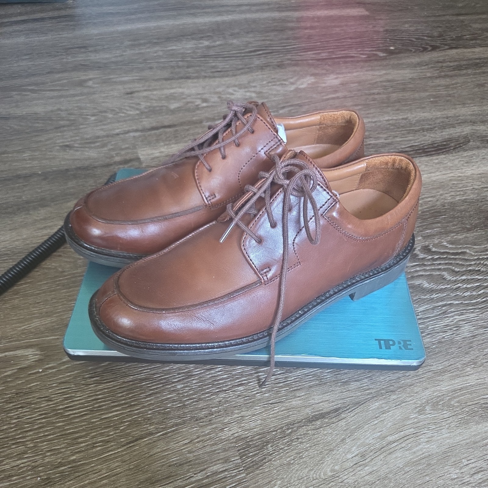 Johnston & Murphy 8.5 Brown Oxford Dress Shoes Men’s