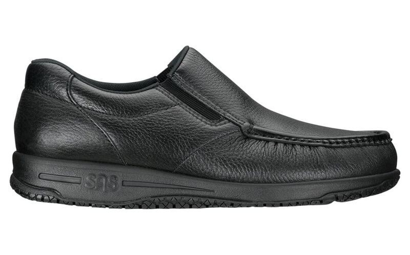 SAS Men’s Shoes Navigator Non-Slip Black Many Sizes And Widths New In The Box
