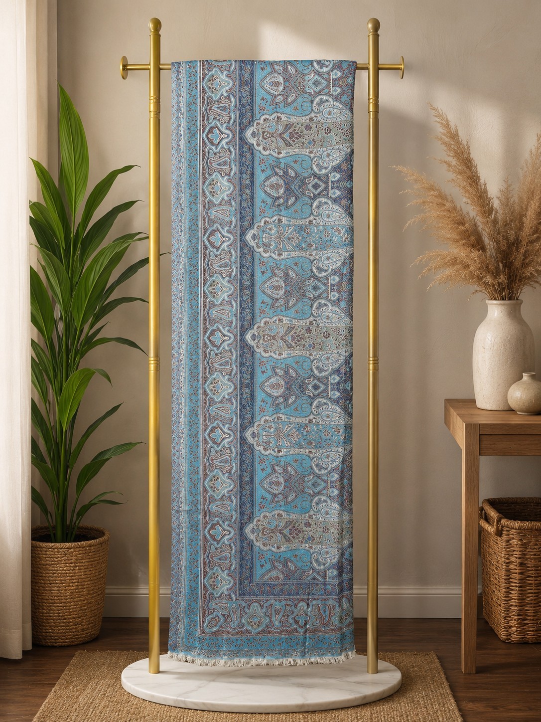 Rhinestone Pashmina Abaya With Scarf Size #52. NO RETURNS ACCEPTED ON PASHMINA )