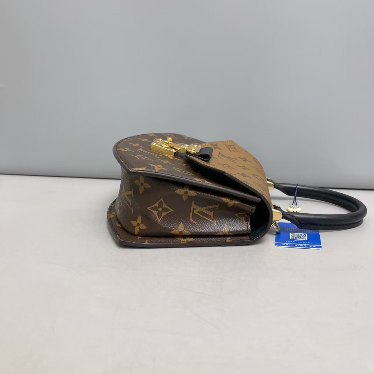 Louis Vuitton Tilsitt Top Handle Bag Reverse Monogram Canvas