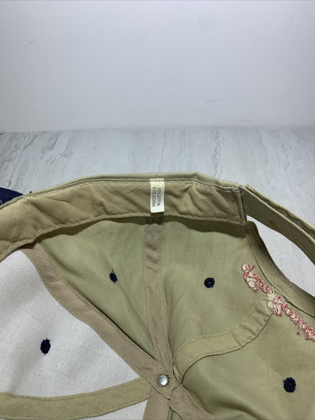 Russell Stover Candies 2 Tone Strapback Hat. OSFM