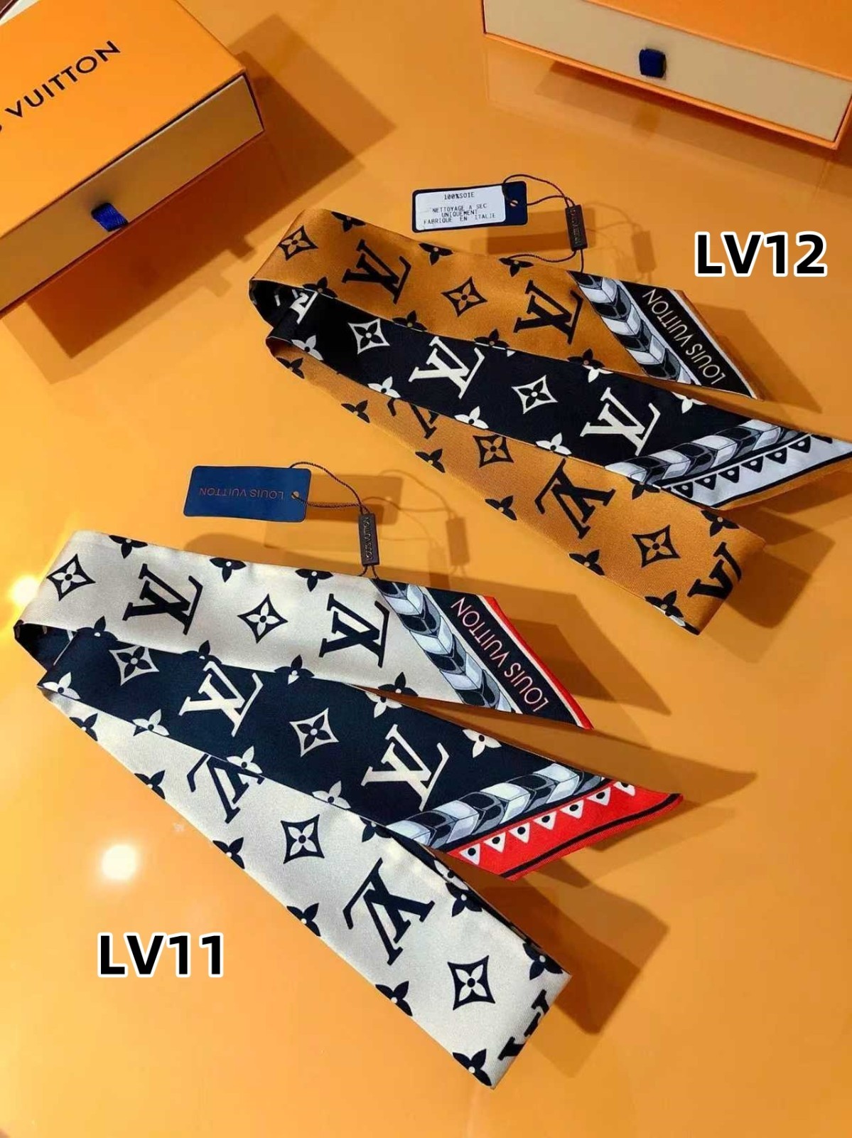Scarf Ribbon Bag Handle Wrap Silk-Like Twill Satin Neck Hair Accessories