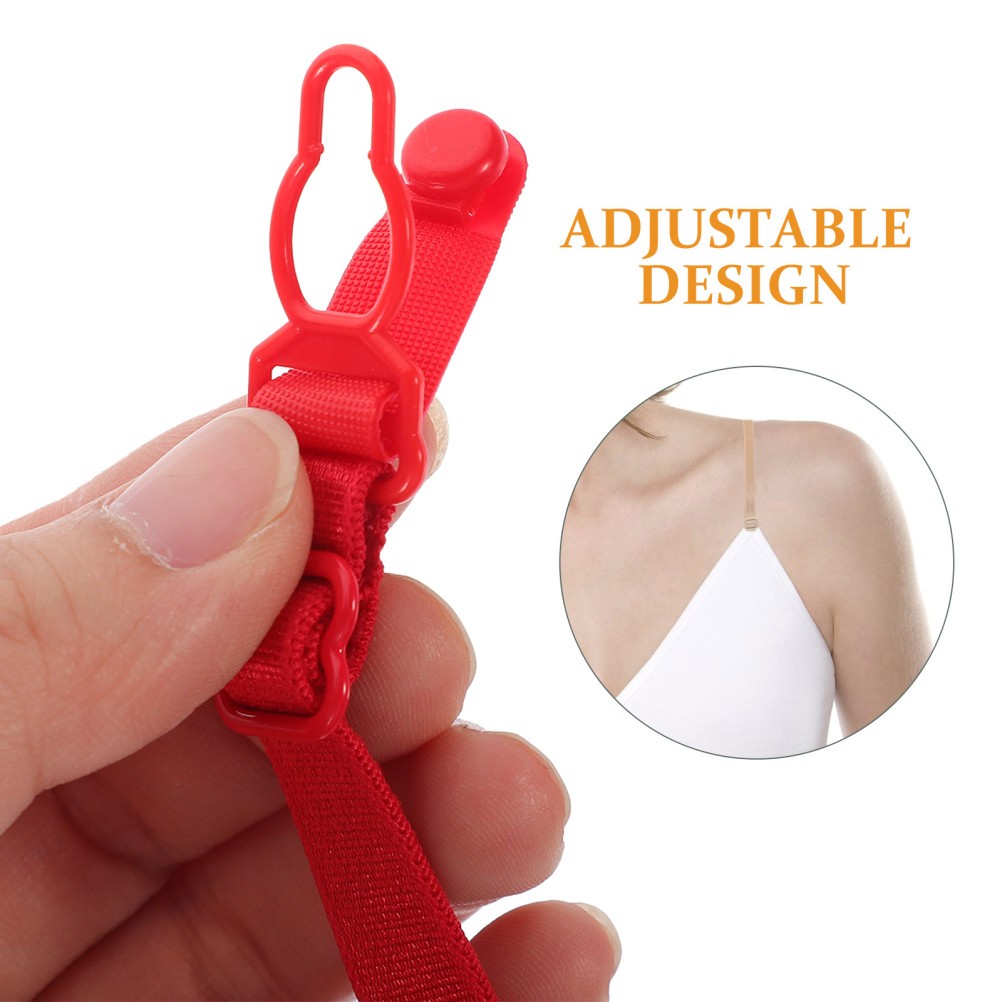 6 Pcs/Set Anti-slip Buckle Bra Shoulder Strap Clip Holders