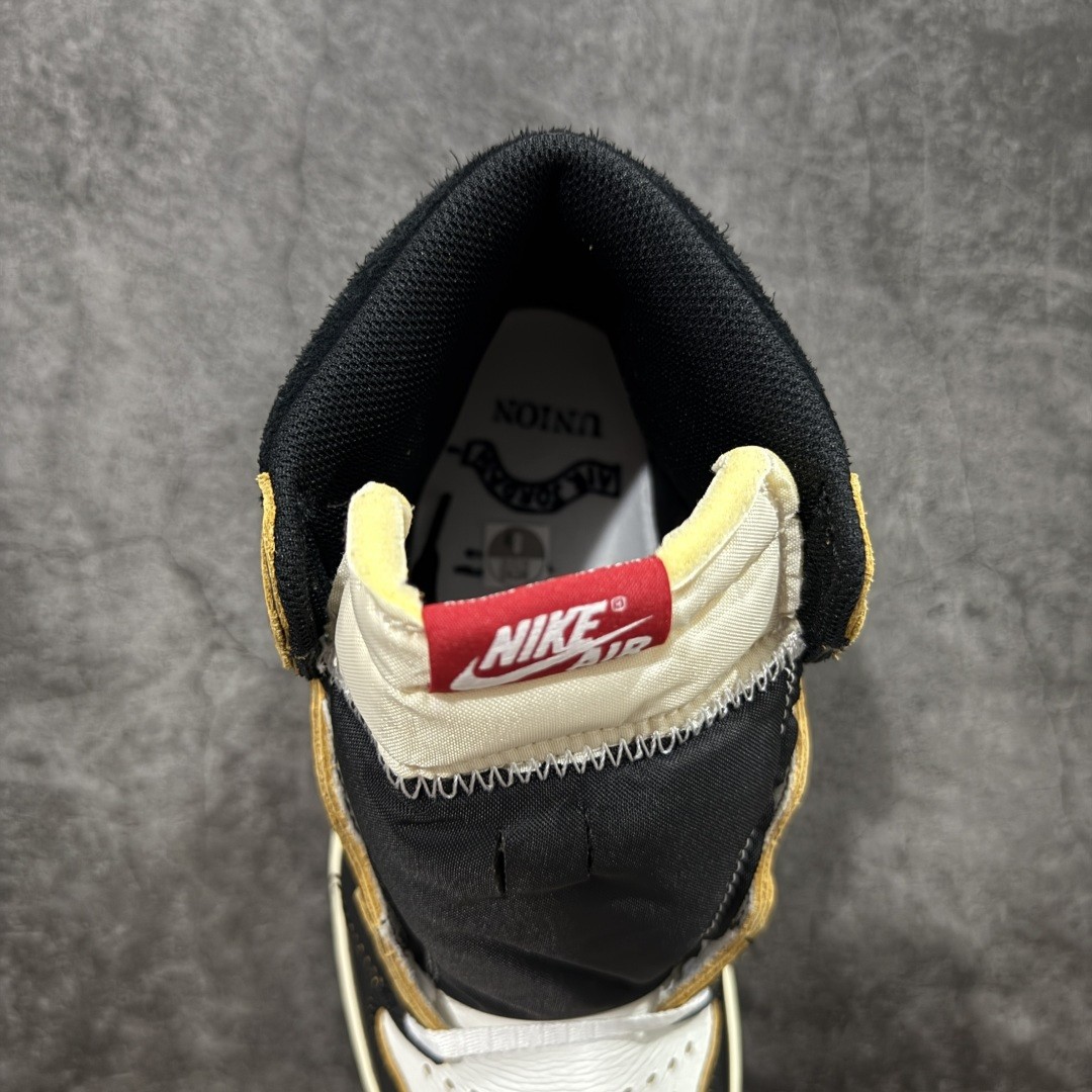 AJ 1 x Union x Fragment Black and Varsity Red IO7847-002