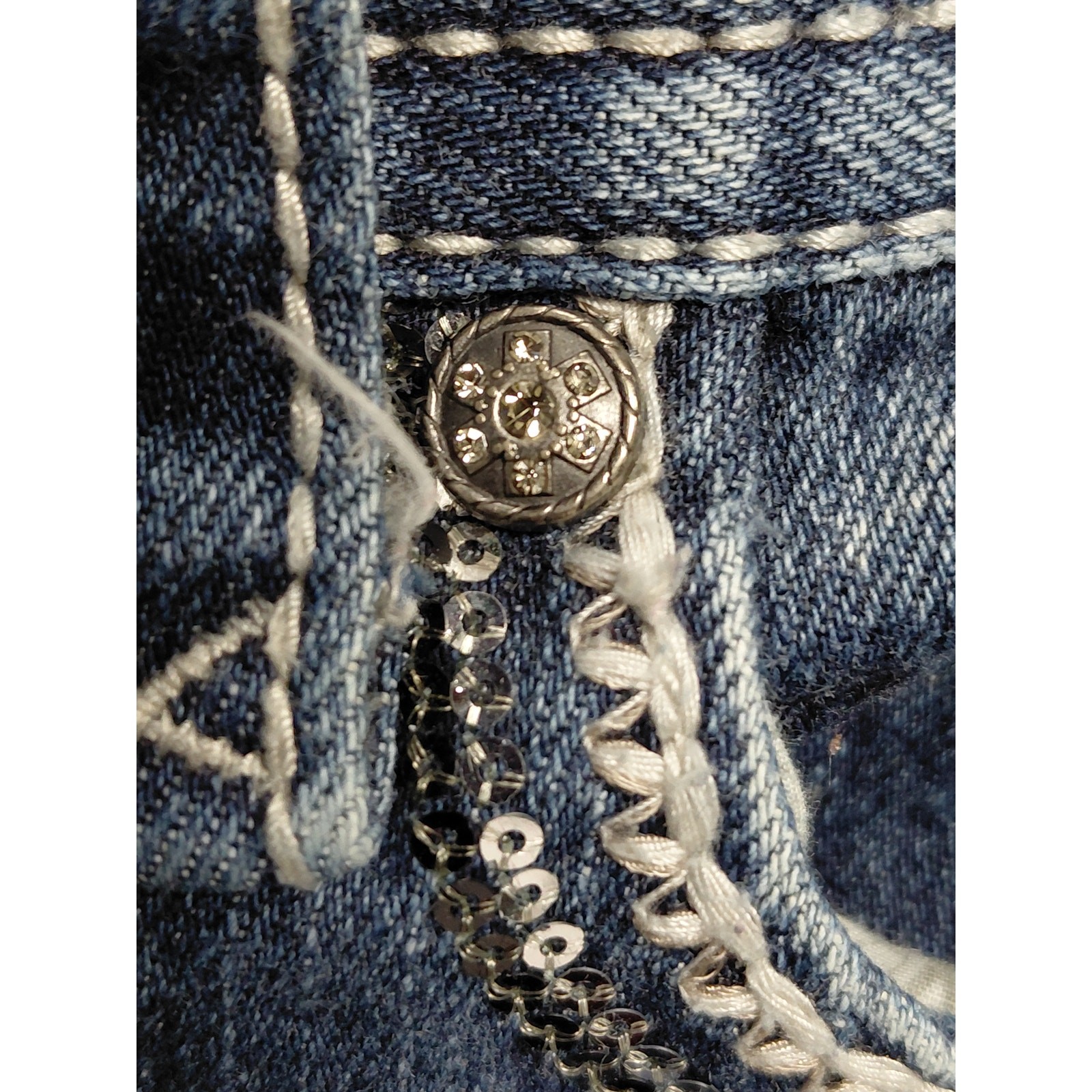 Maurices Premium Jeans Blue Denim Mid Rise Mid (10-12 in) Regular Size 15/16