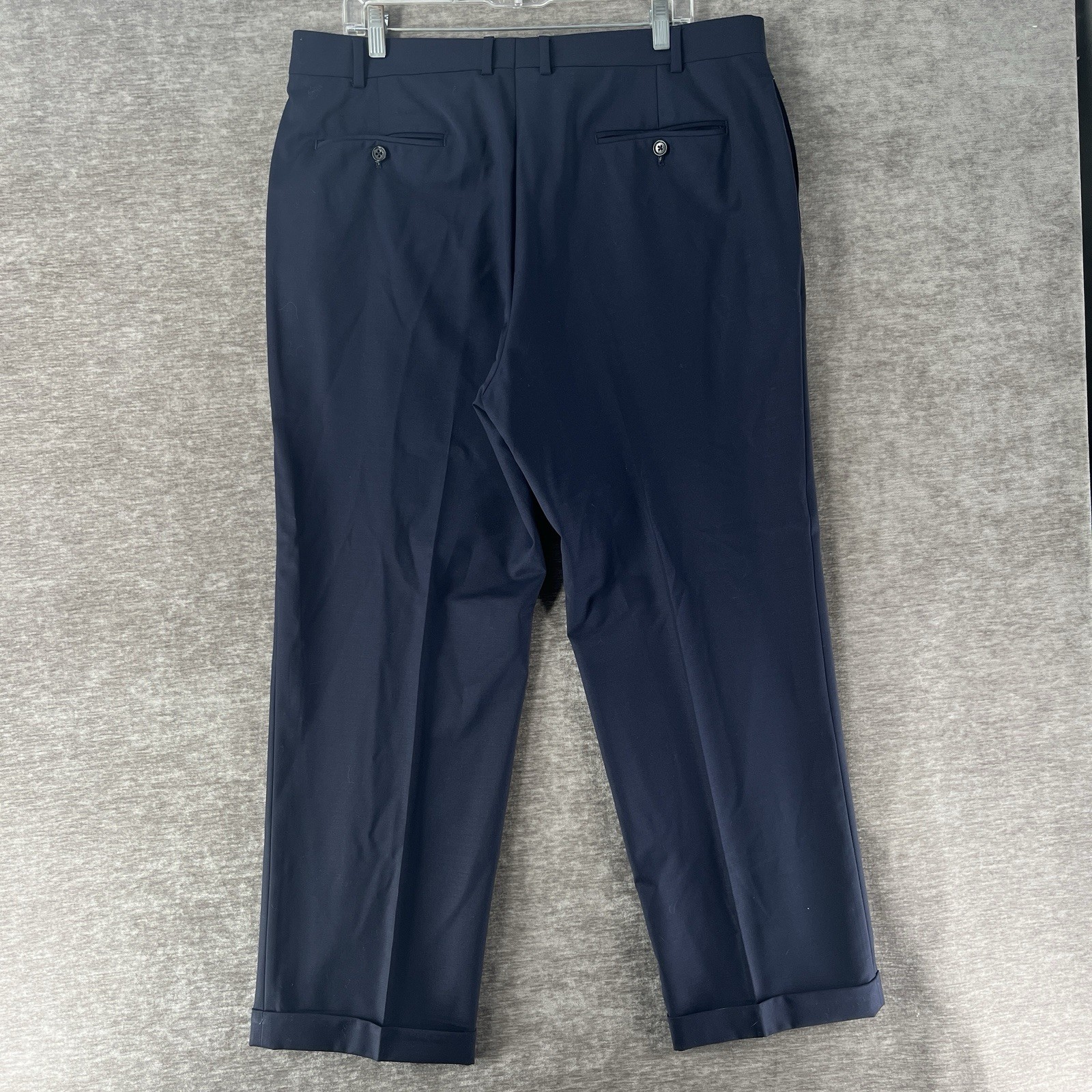 Brooks Brothers Explorer Madison Fit Navy Blue 2-Piece Suit Wool 48R / 38×28 +1