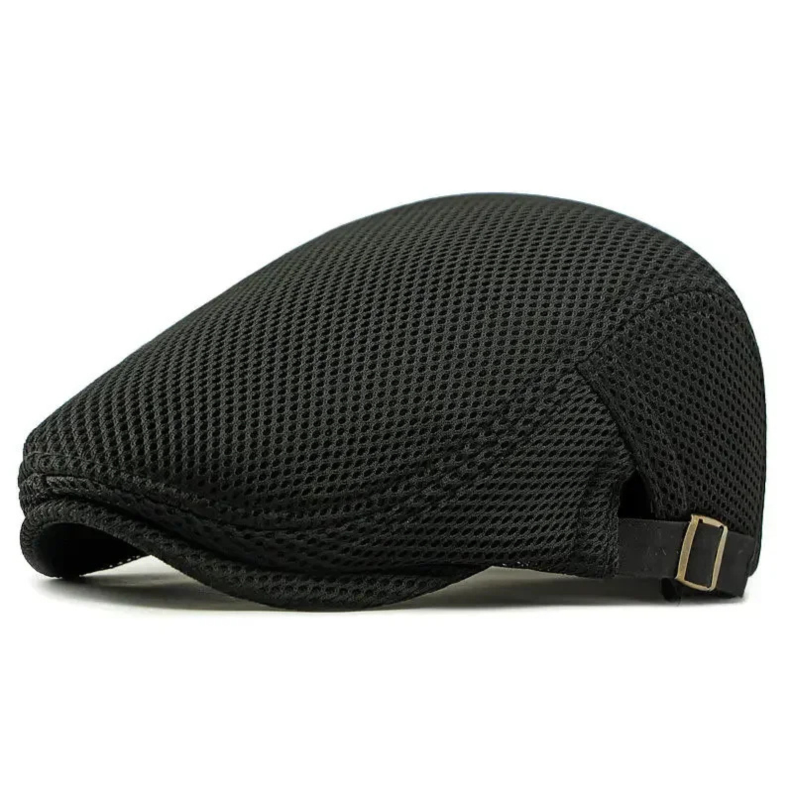 Duck Mesh Summer Gatsby Cap Mens Ivy Hat Golf Driving Sun Flat Cabbie Newsboy