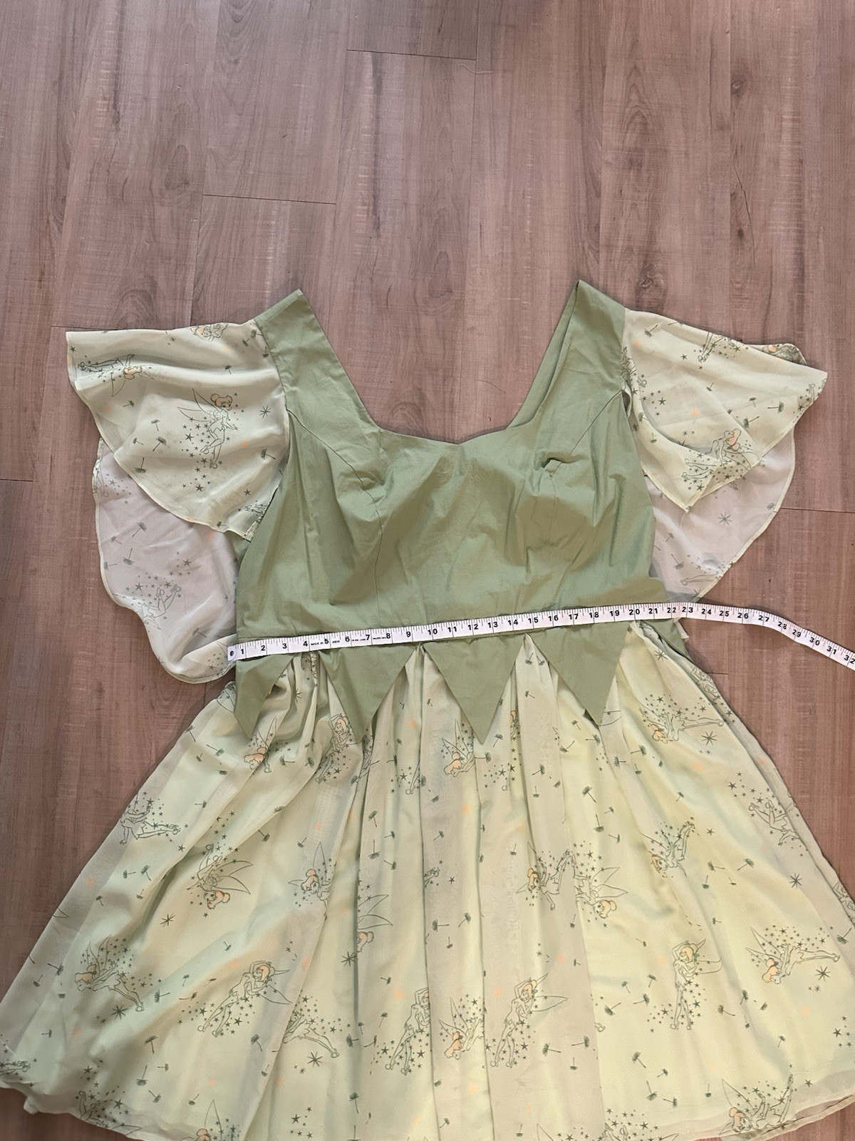 NWT Plus Size 20 Her Universe Disney Peter Pan Tinker Bell Retro Dress Hot Topic