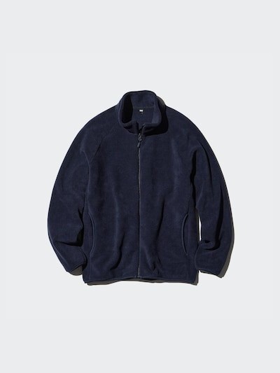 UNIQLO Fleece Full-Zip Jacket S-4XL 8 Colors Fluffy Machine-Washable Men 469955