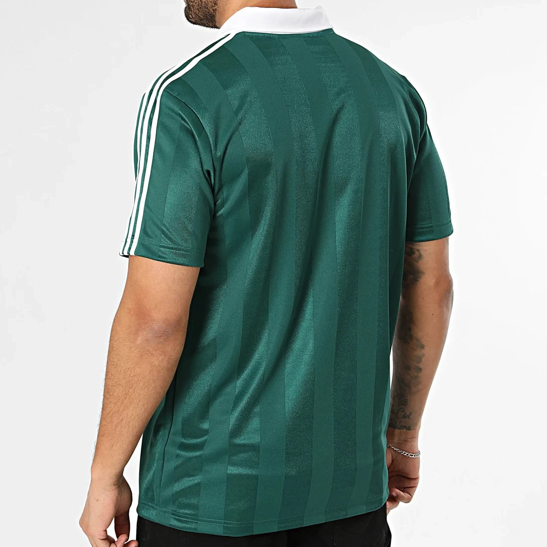 adidas Originals Men’s Archive Collar Engineered JSY Trefoil Jersey KE3582