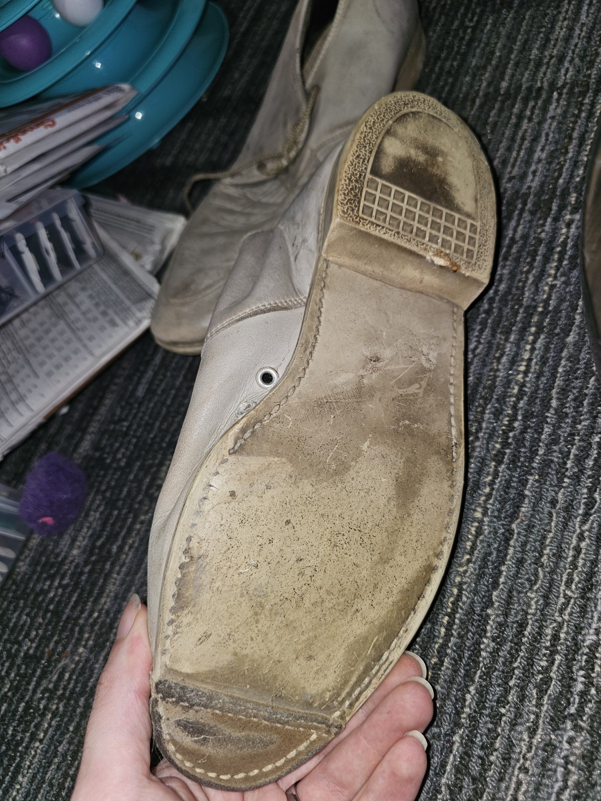 Men’s vintage bowling shoe. true shoe size is unknown