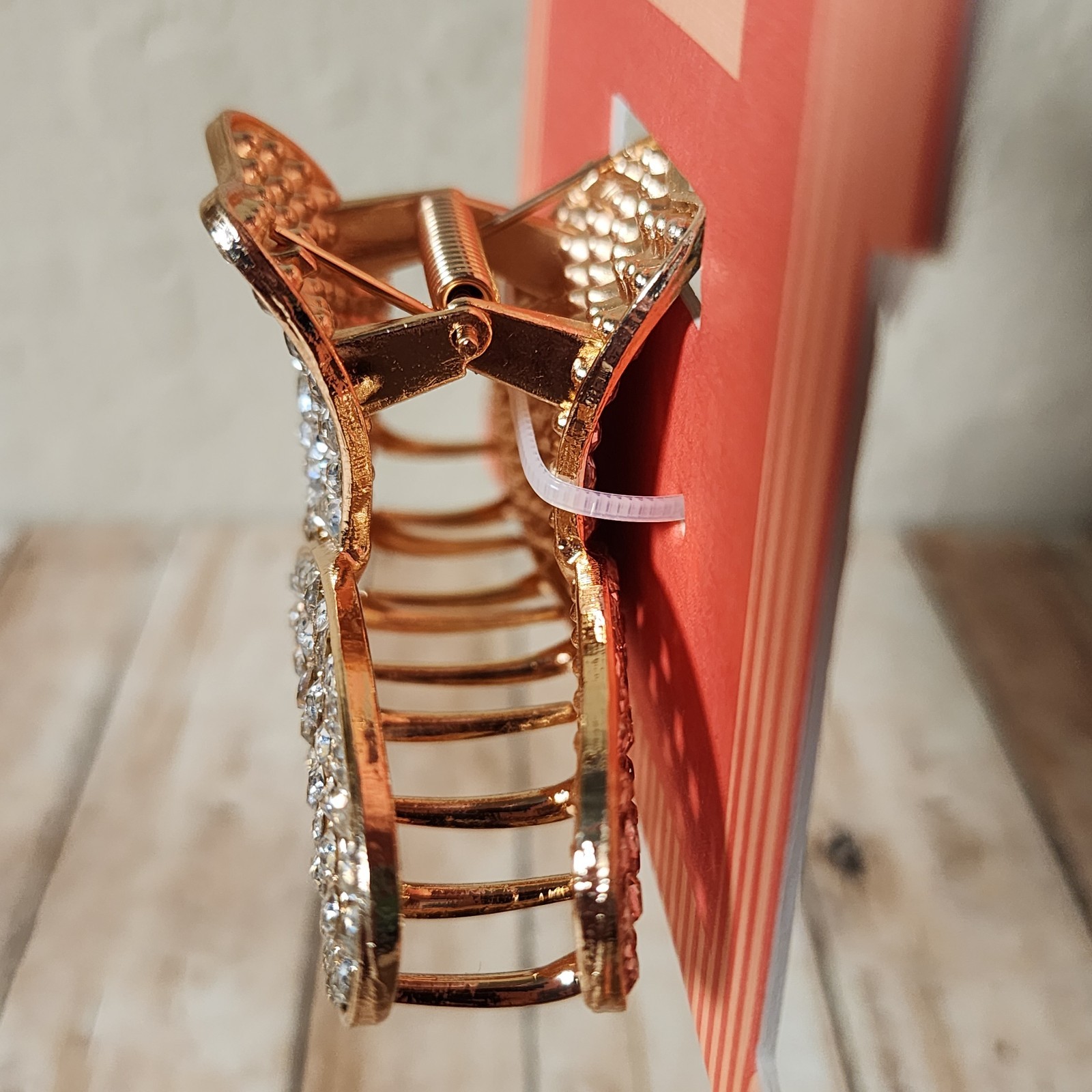 Piper K Cowgirl Hat Rhinestone Hair Claw Clip