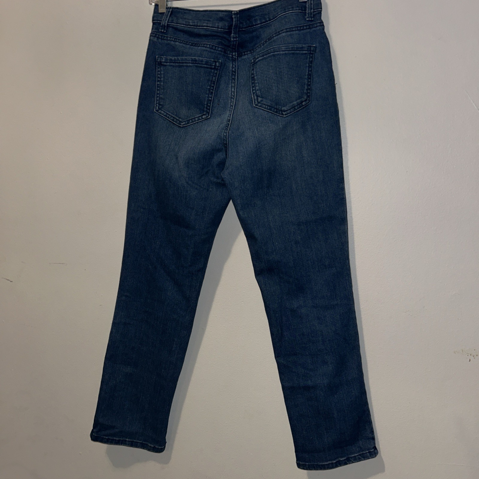 Woman’s Gloria Vanderbilt Amanda Jeans Size 10 P Short Blue Straight Leg