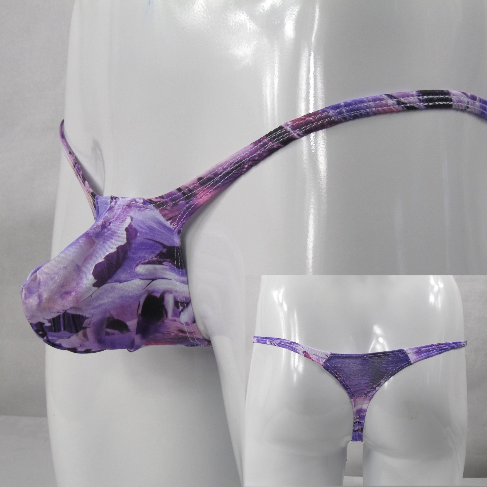 K403 P String Thong Grape Smugglers Contoured Pouch Strawberry Penguin Maple