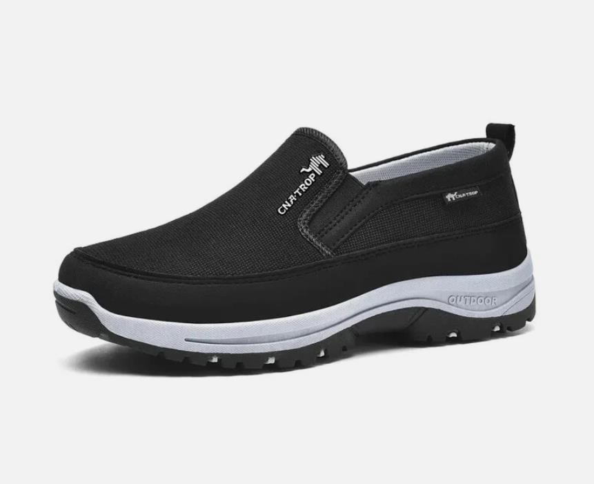 Comfort Breathable Orthopedic Travel Plimsolls, Cna Trop Shoes for Men Slip-on